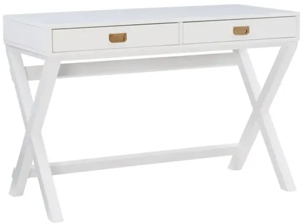 Peggy White Writing Desk
