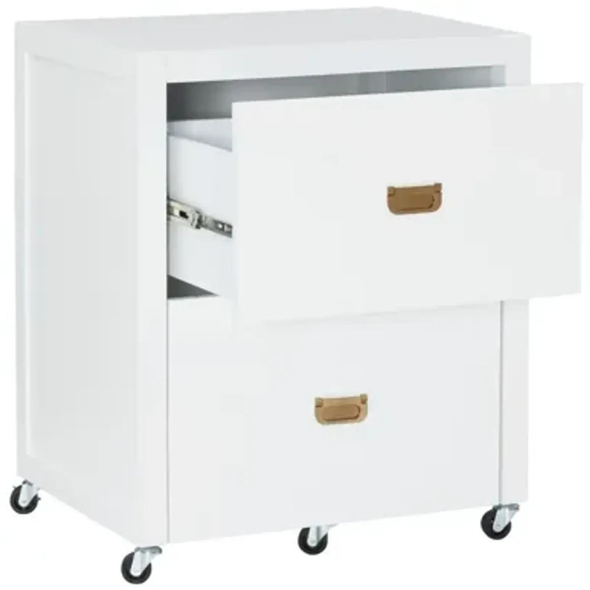 Peggy White File Cabinet