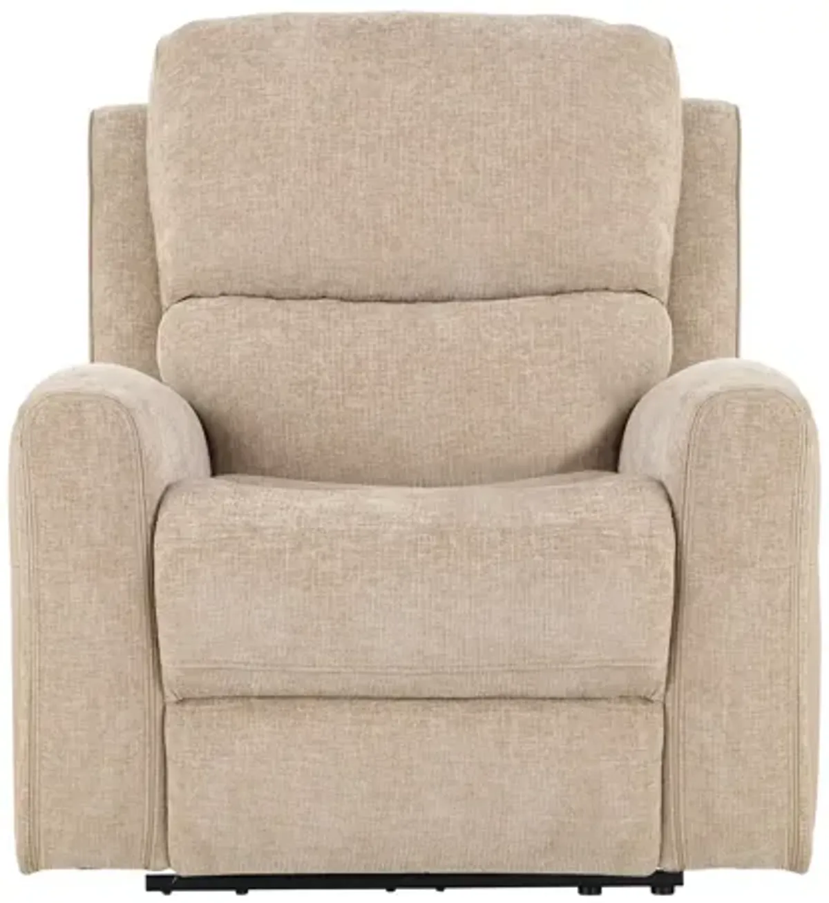 Davis Beige Dual Power Recliner