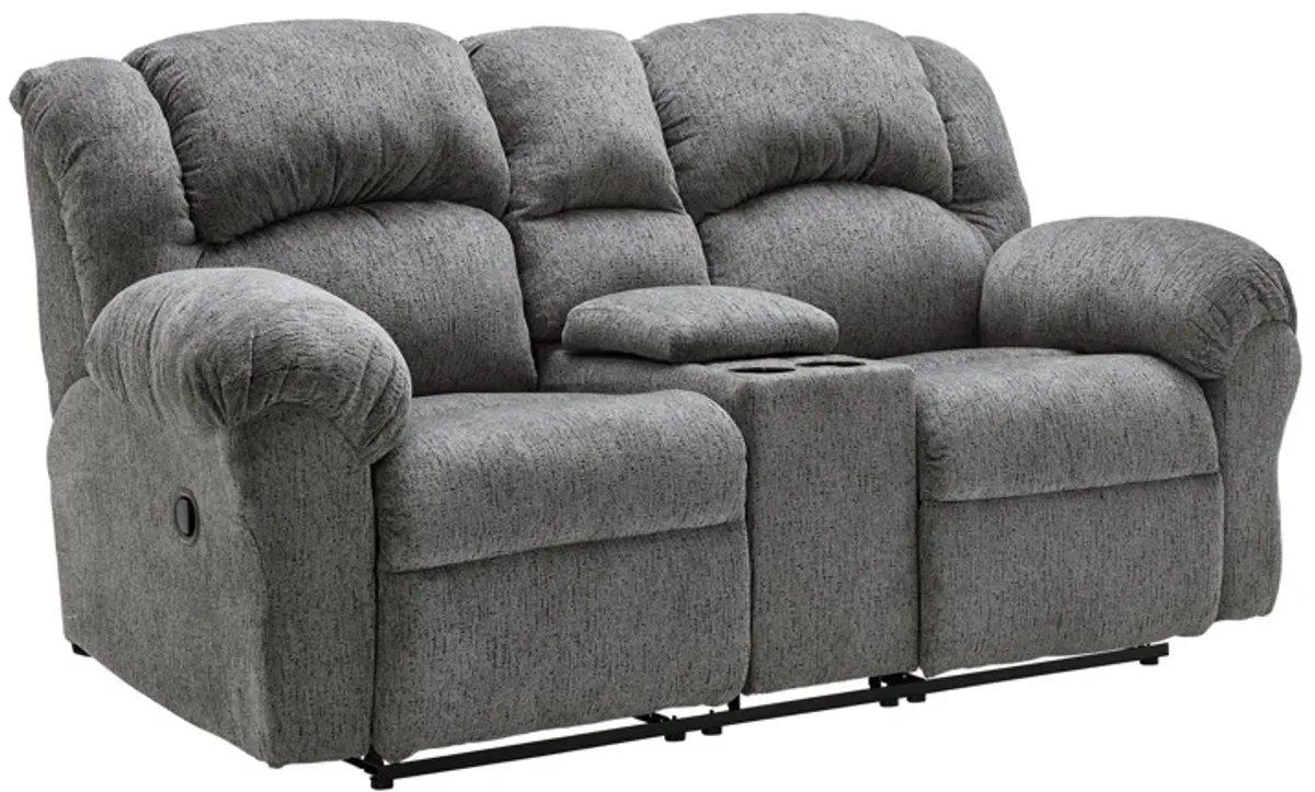 Dean Reclining Console Loveseat