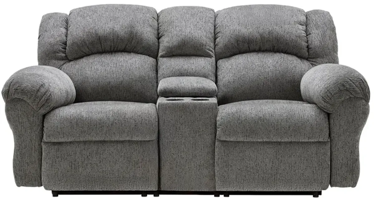 Dean Reclining Console Loveseat