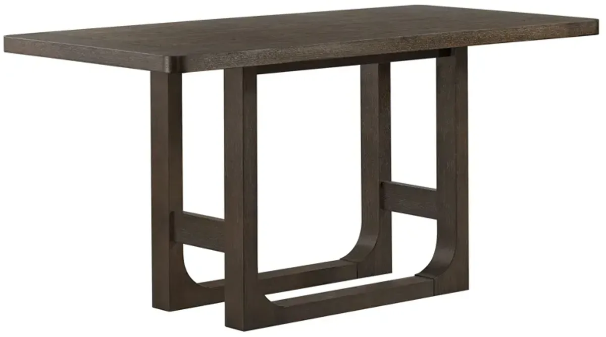 Hadley Brown Counter Table