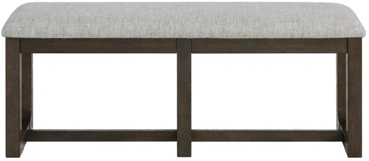 Hadley Brown Dining Bench