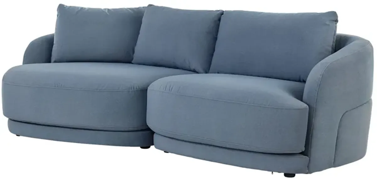 Alba 2-Piece Sectional with Left Arm Facing Cuddler