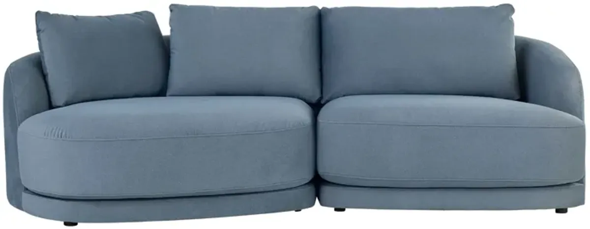 Alba 2-Piece Sectional with Left Arm Facing Cuddler