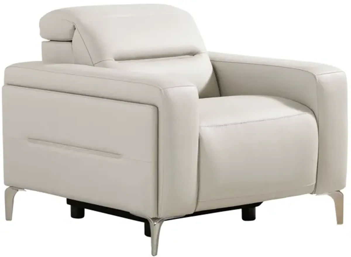 Amalfi Grey Dual Power Recliner