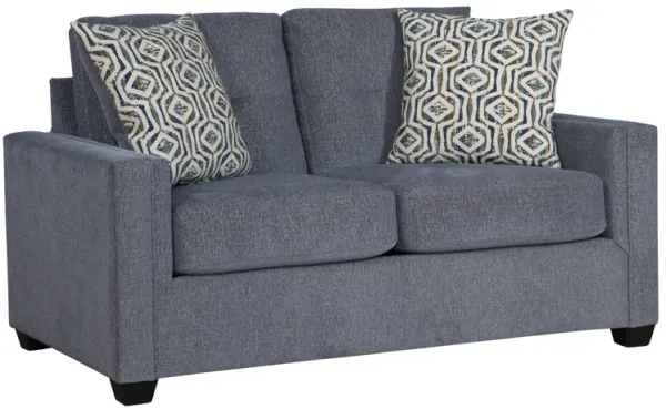 Eliza Blue Loveseat