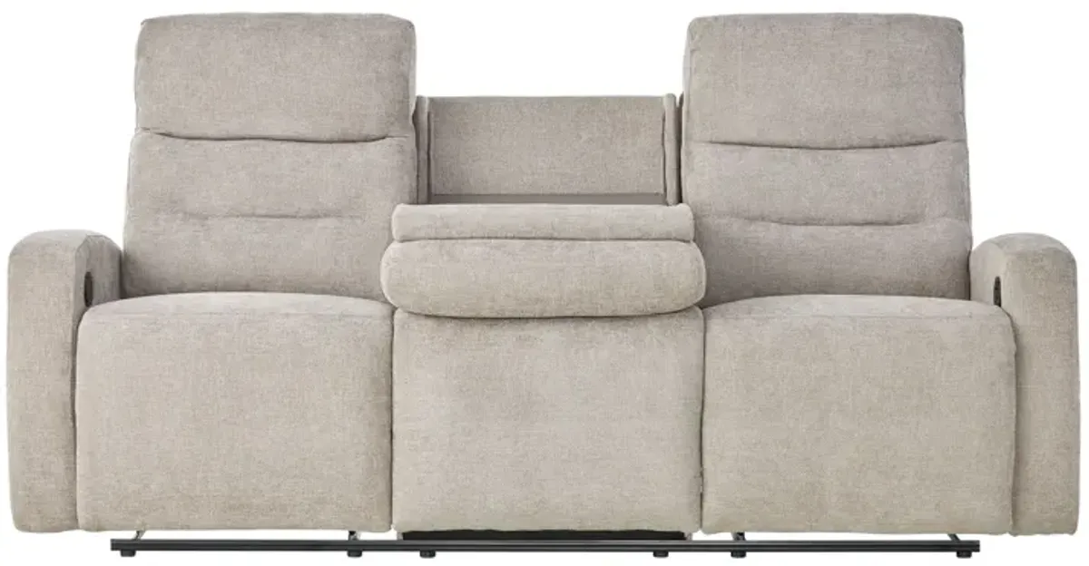 Stevie Reclining Sofa with Drop-Down Table