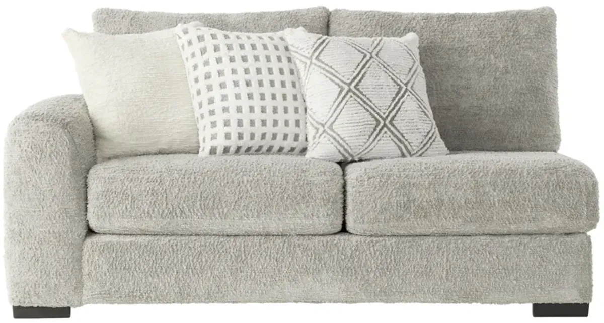 Haven Dove 4-Piece Sectional with Right- Arm Facing Chaise