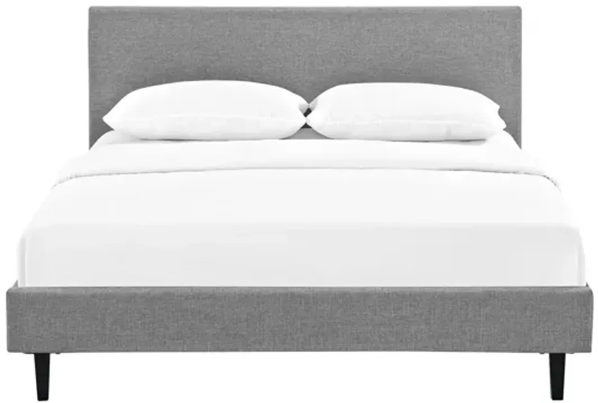 Anya Fabric Queen Bed by Modway