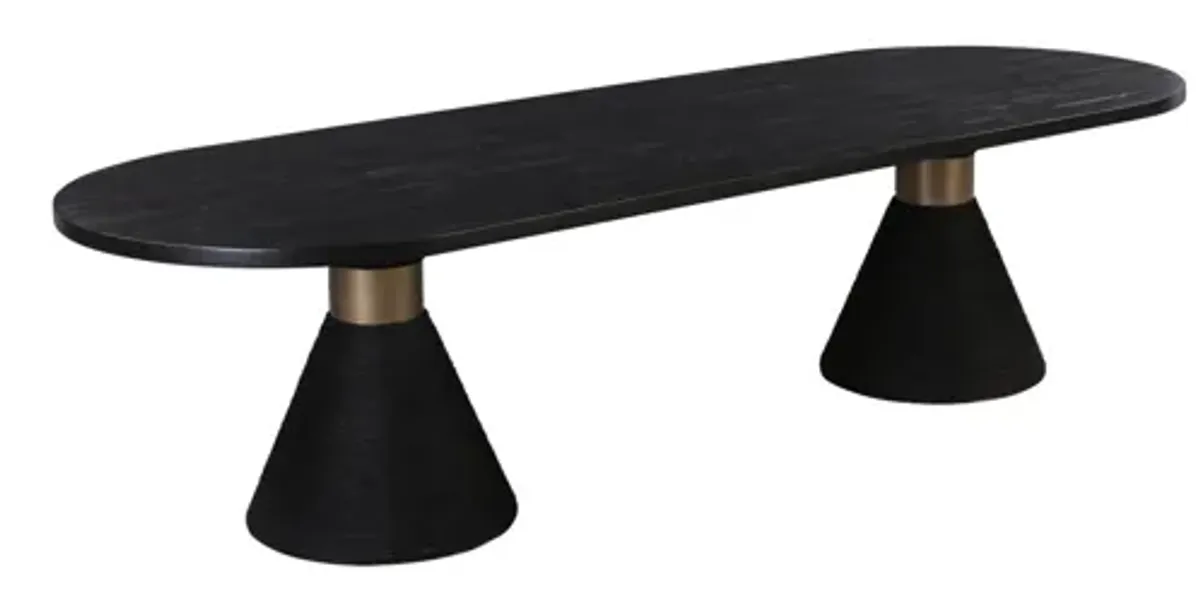 Rishi 120" Rope Oval Dining Table