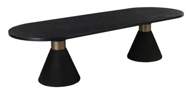 Rishi 120" Rope Oval Dining Table