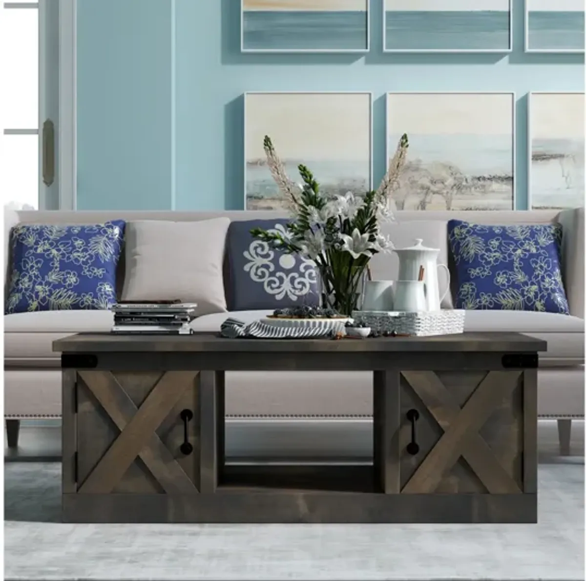 Farmhouse 48 " Coffee Table