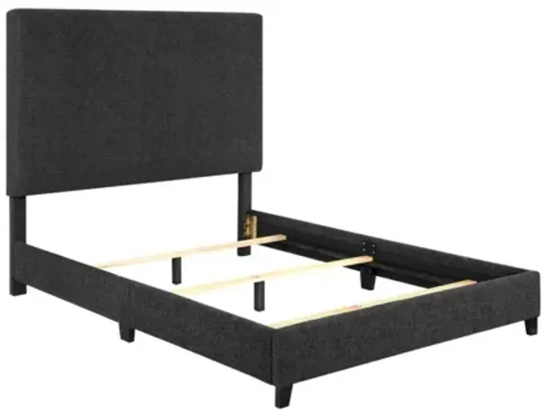 Bridger Upholstered Panel Bed Graphite