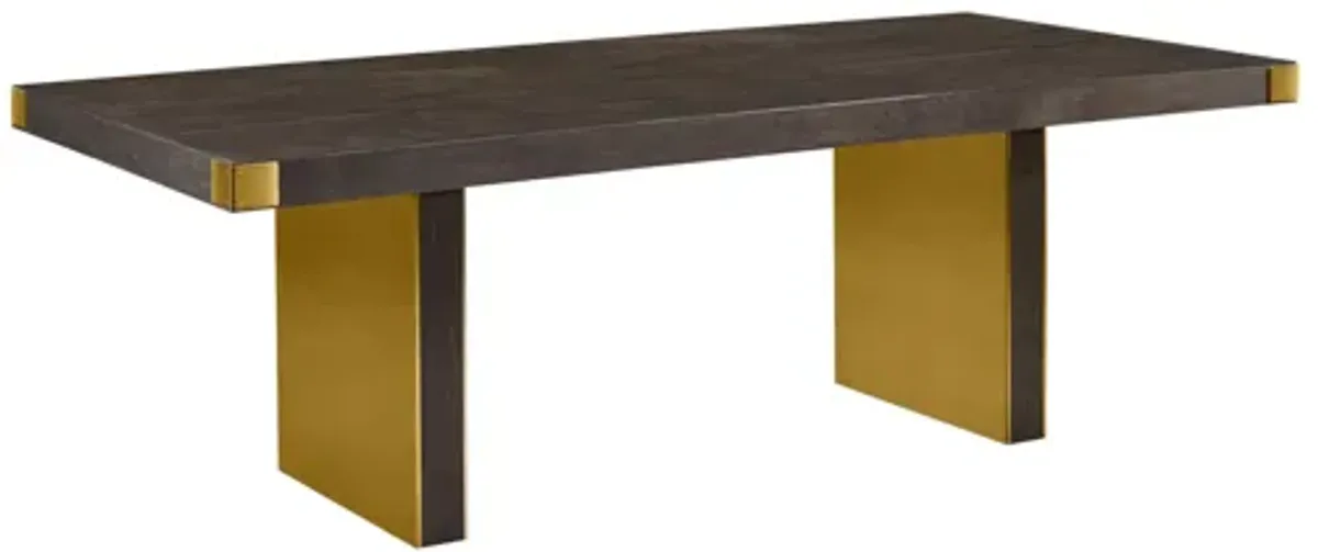 Selena Chocolate Brown Ash Dining Table