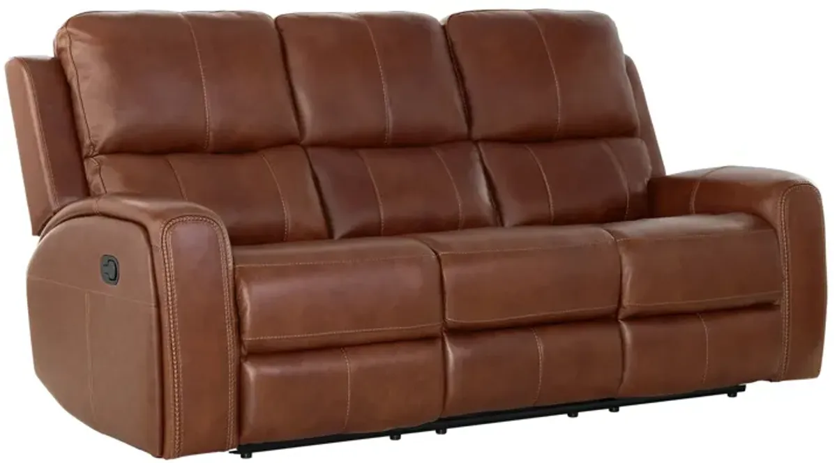 Lawrence Leather Reclining Sofa