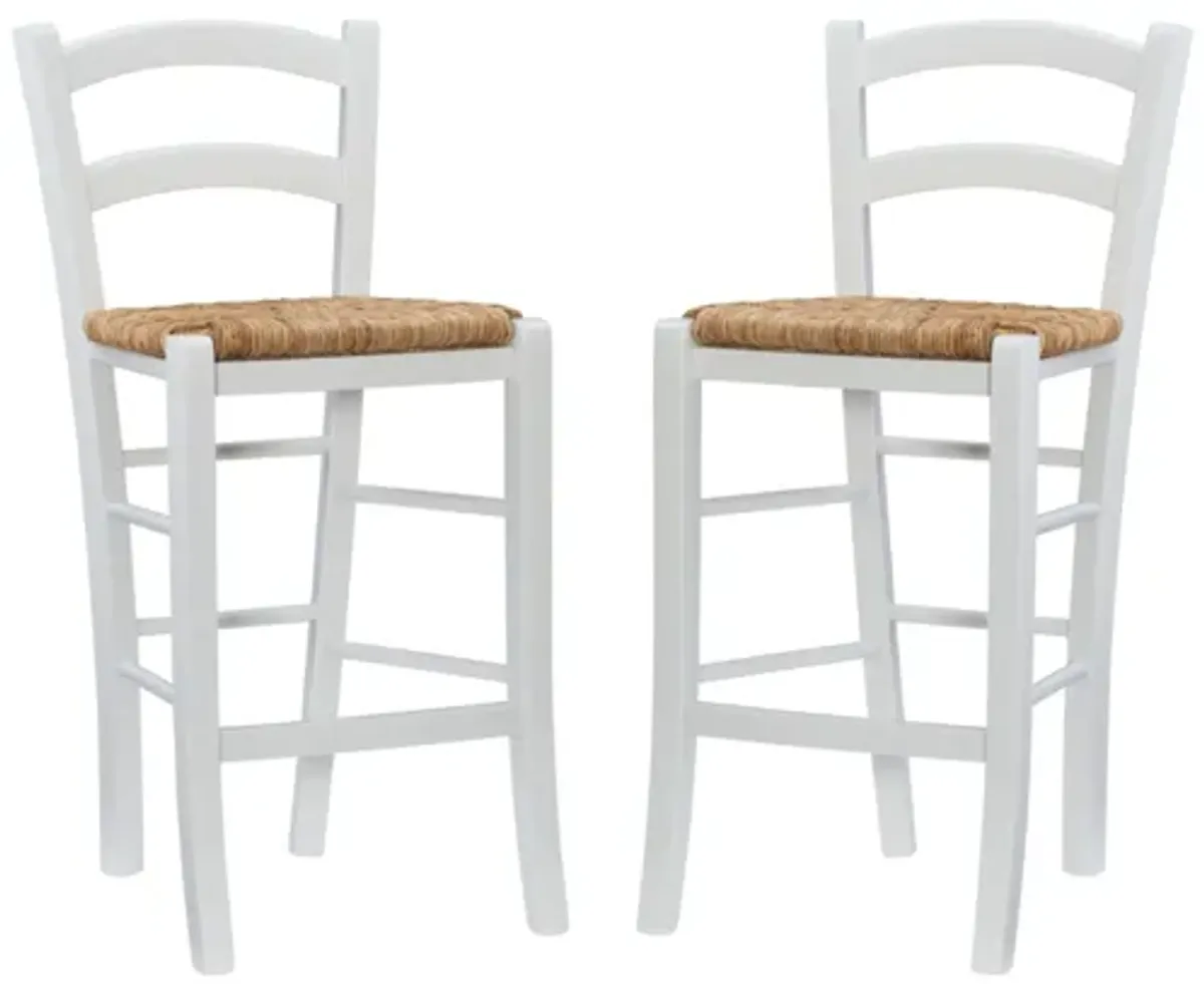 Venezia Whiterush Seat Counter Stool