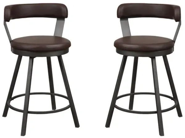Tempa Swivel Counter Chair 2 Pack