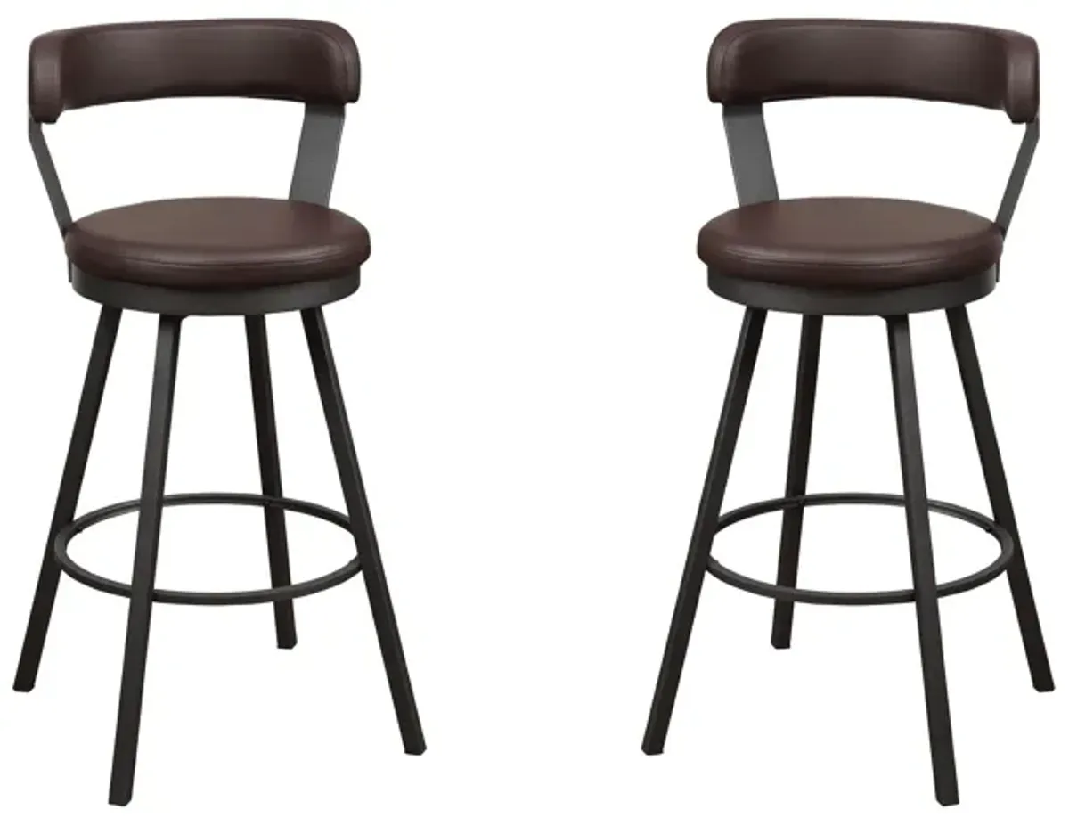 Tempa Swivel Counter Chair 2 Pack