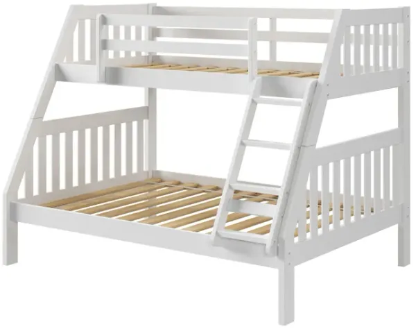 Palmer White Twin/Full Bunk Bed