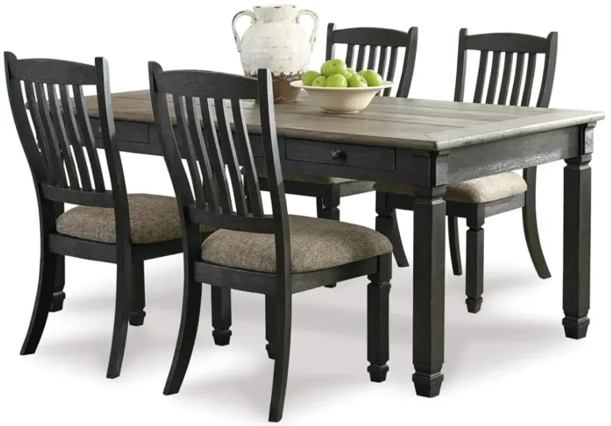Tyler Creek Dining Table and 4 Chairs