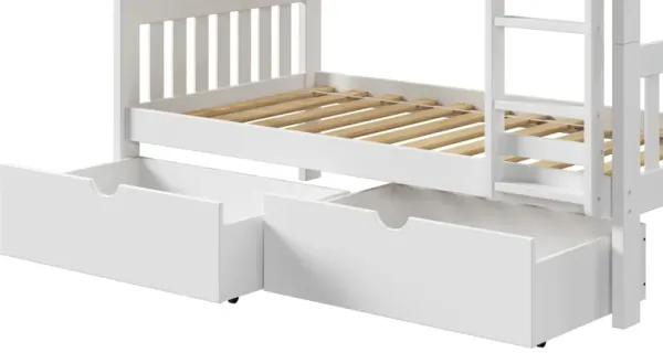 Palmer White Under Bed Drawers