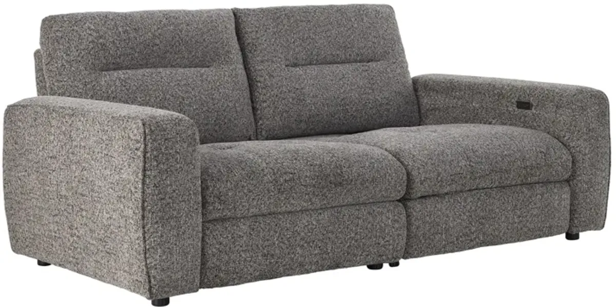 Polo Grey Power Reclining 2-Piece Sectional