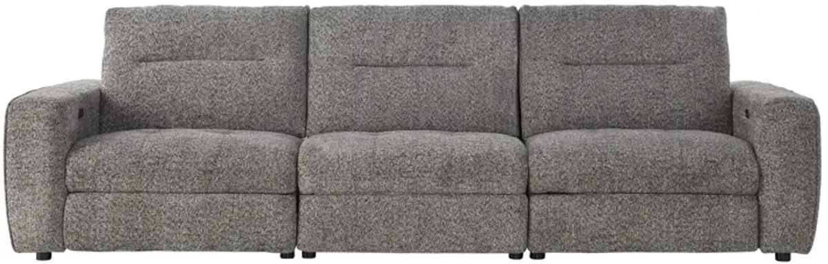 Polo Grey Power Reclining 3-Piece Sectional
