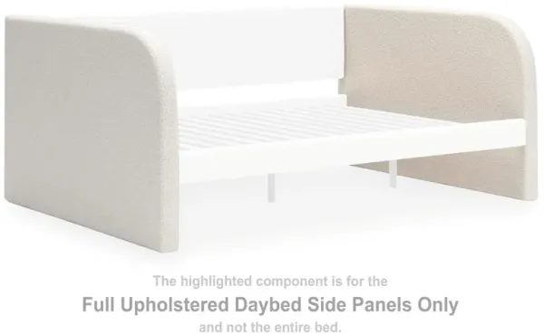 Shapella Full Upholstered Daybed Side Panels