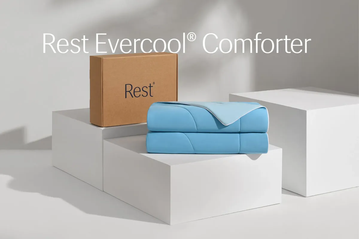 Rest Evercool® Aqua Blue King/California King Cooling Comforter