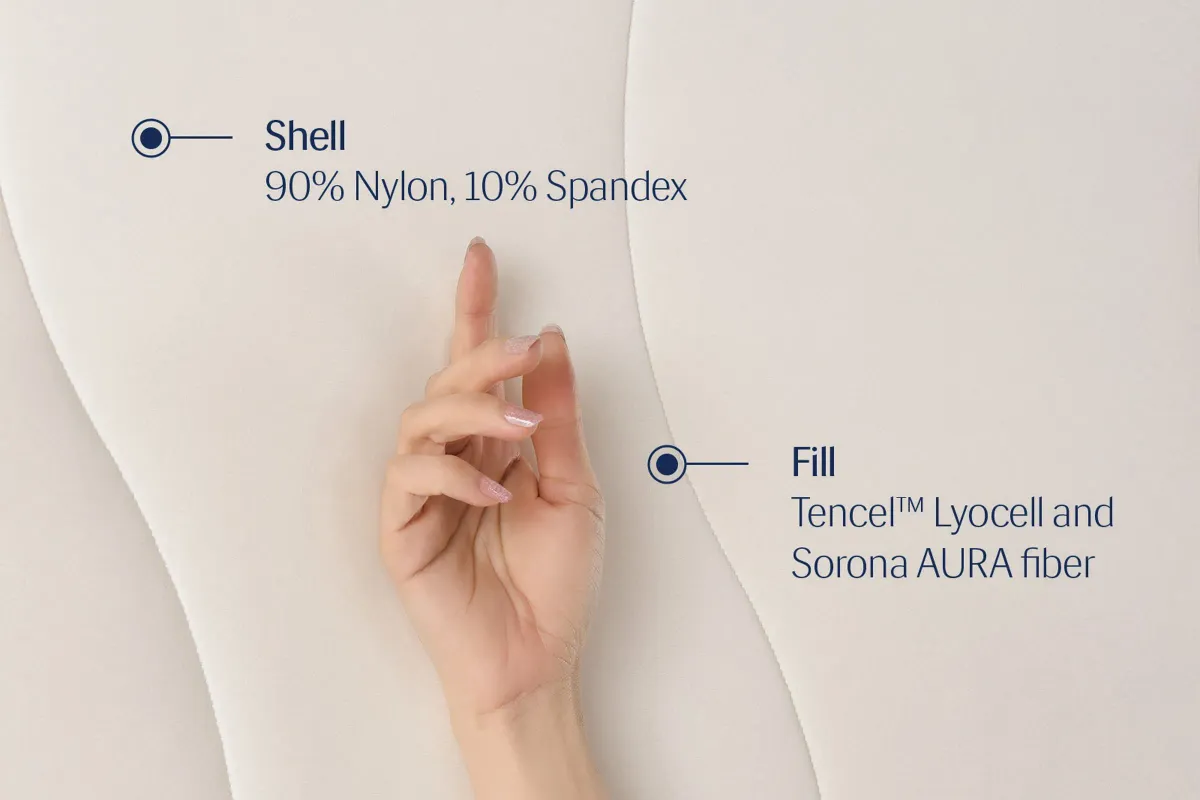 Rest Evercool® Snow Ivory Full/Queen Cooling Comforter