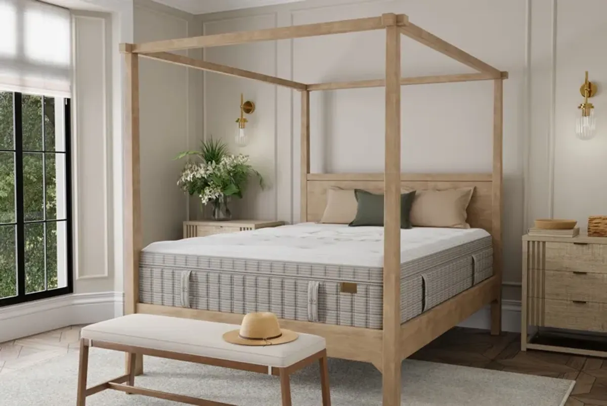 King Koil Natural Crest Lux Plush Blisstop Innerspring Queen 16.5" Mattress