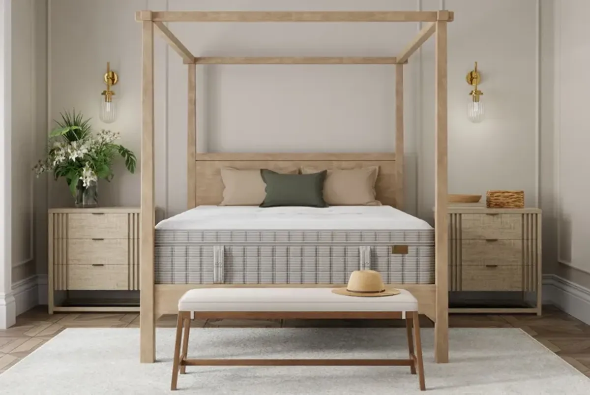 King Koil Natural Crest Lux Plush Blisstop Innerspring Queen 16.5" Mattress