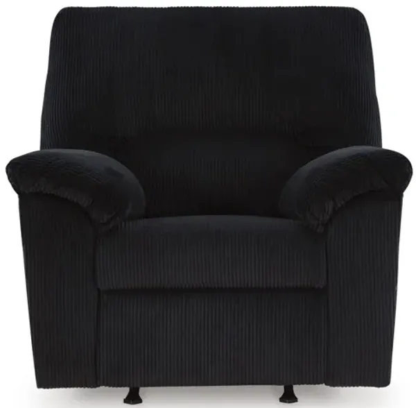 SimpleJoy Onyx Rocker Recliner
