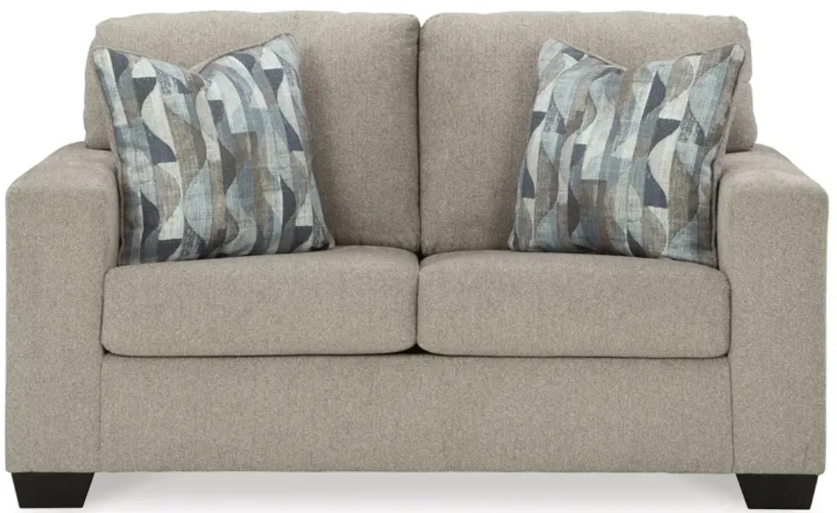 Deltona Parchment Loveseat