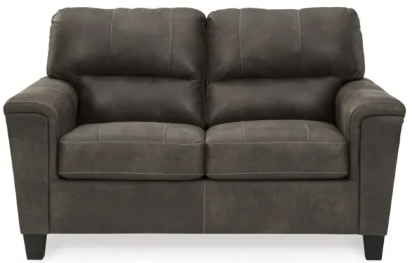 Navi Smoke Loveseat