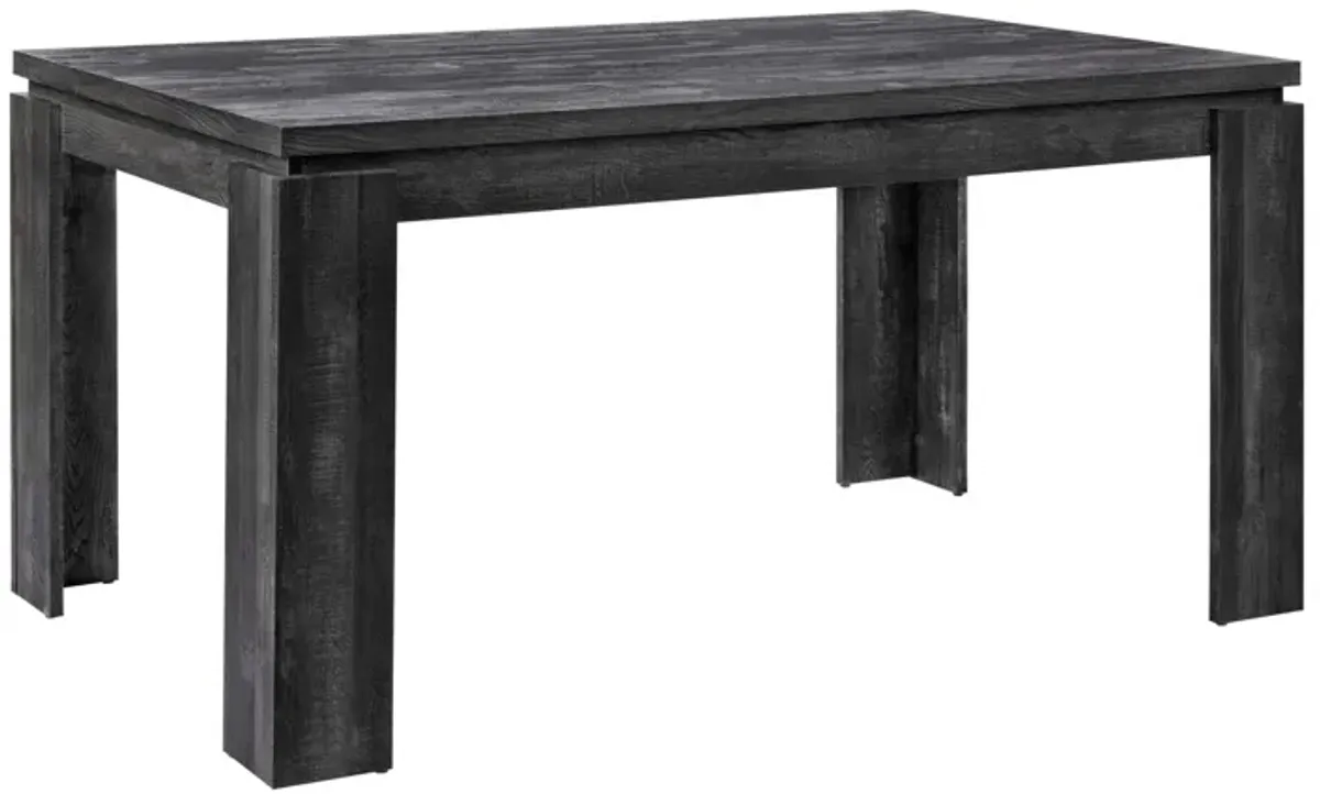 Monarch Specialties I 1088 - 60" Black Dining Table