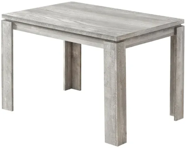 Monarch Specialties I 1164 - 48" Grey Dining Table