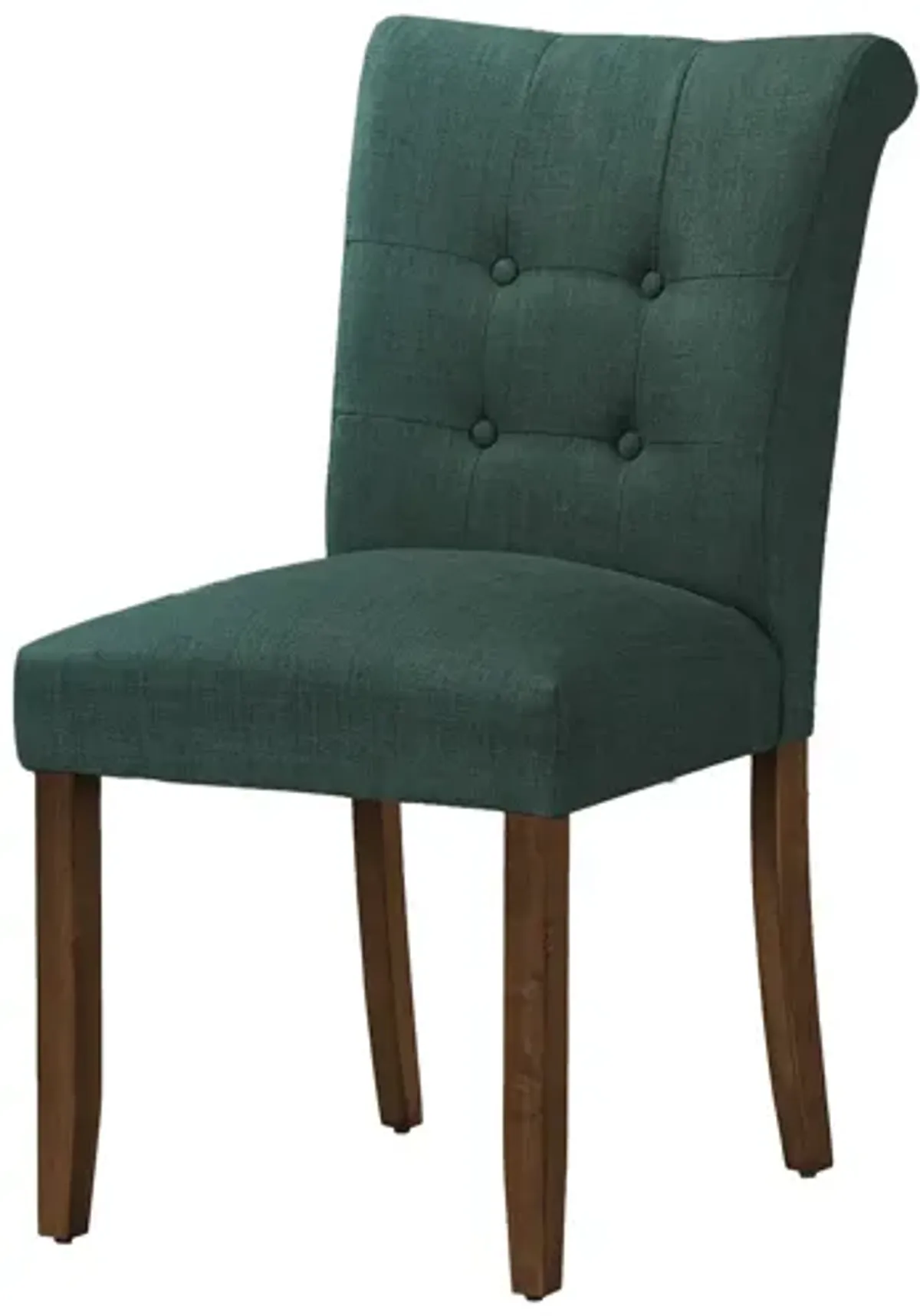Monarch Specialties I 1220 - 38" Blue Upholstered Dining Chair (Set of Two)