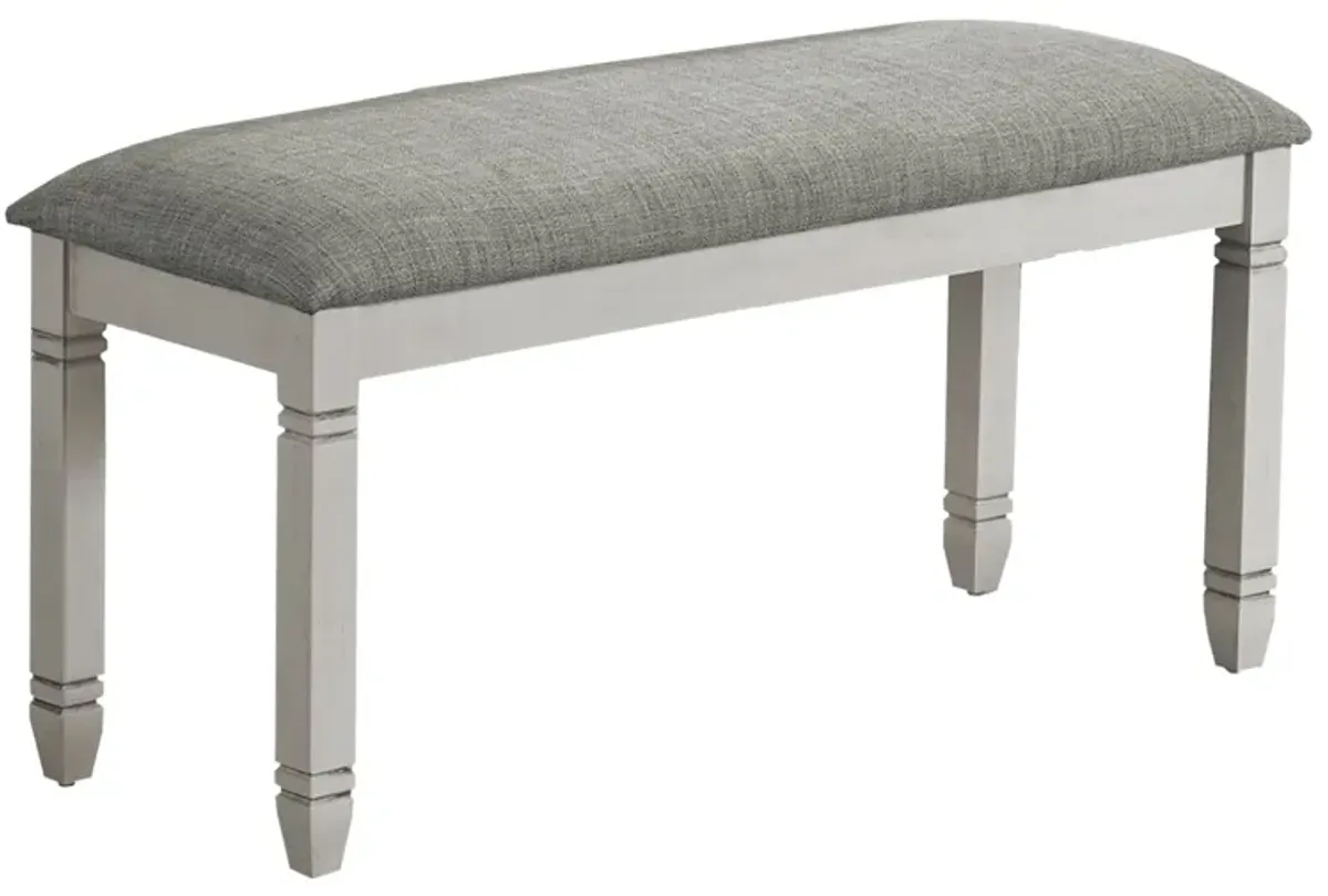 Monarch Specialties I 1257 - 41" Grey Dining Bench