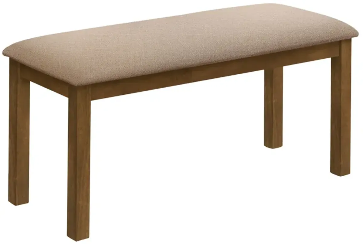 Monarch Specialties I 1317 - 42" Brown Dining Bench