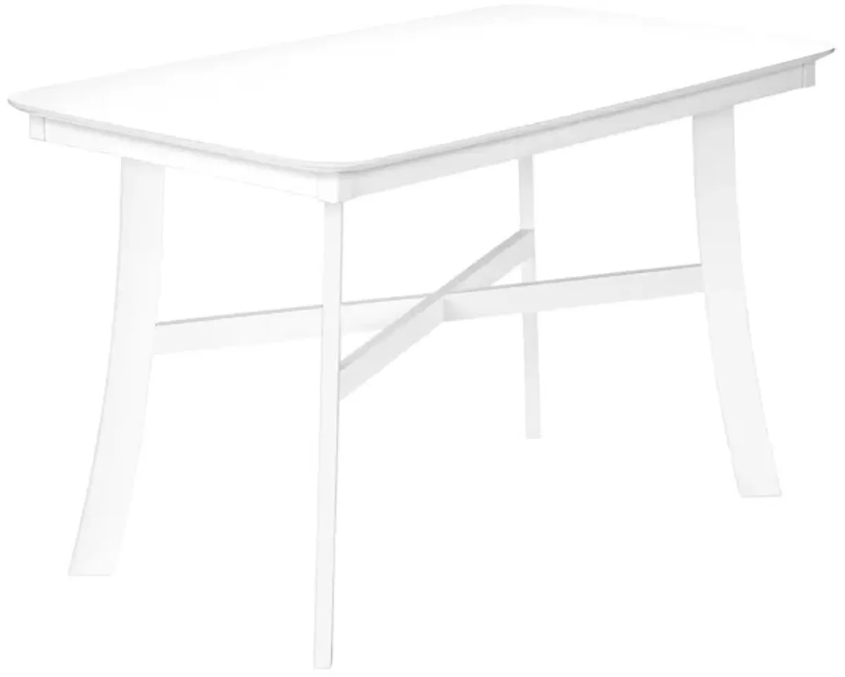 Monarch Specialties I 1323 - 48" White Dining Table