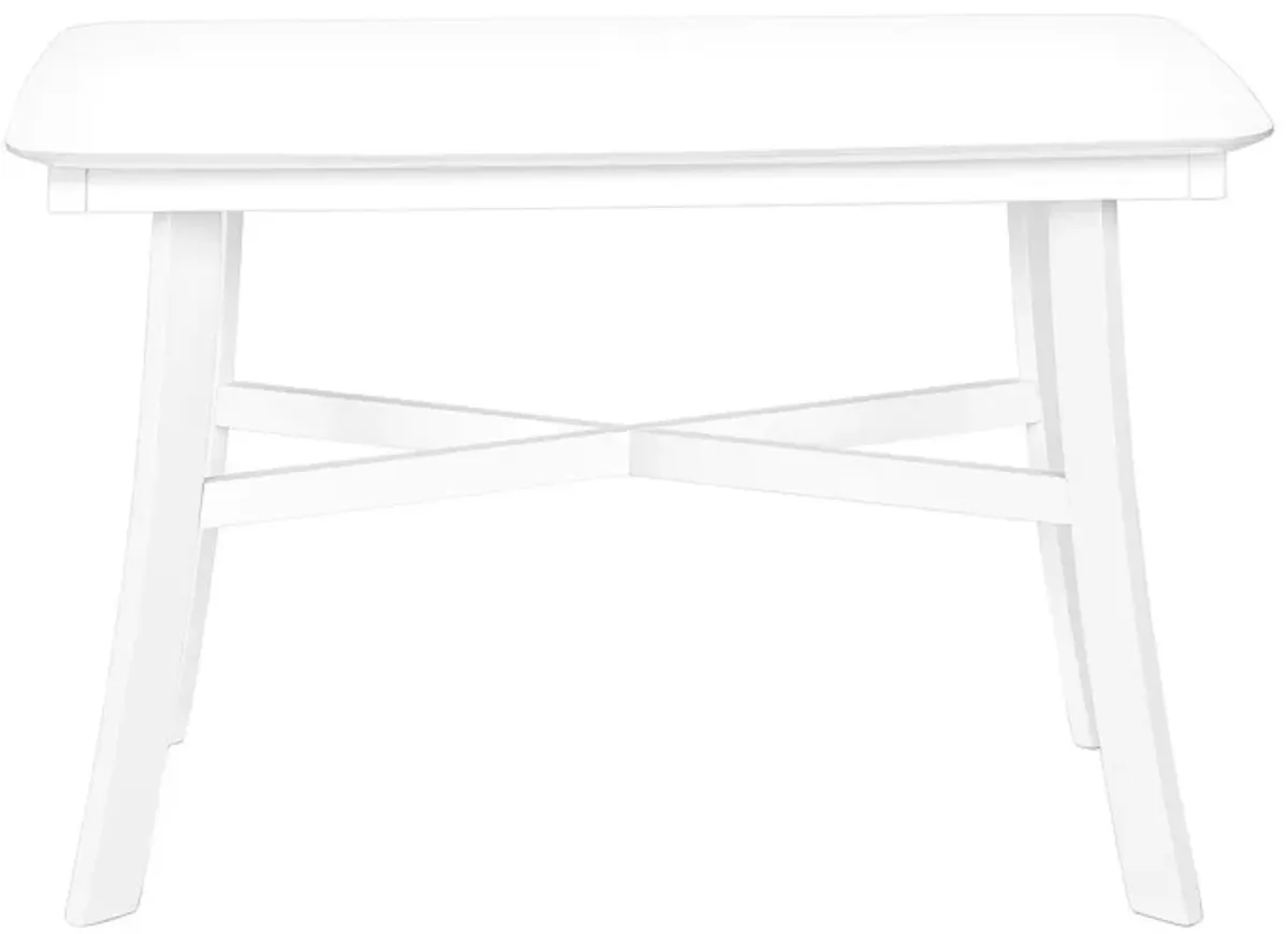Monarch Specialties I 1323 - 48" White Dining Table