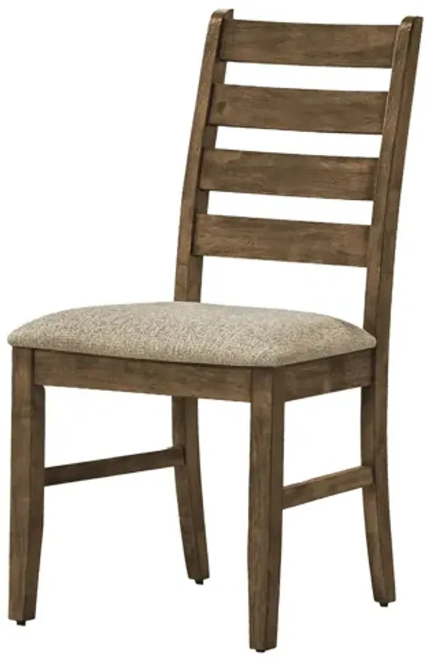 Monarch Specialties I 1342 - 38" Brown Dining Chair (Set of Two)