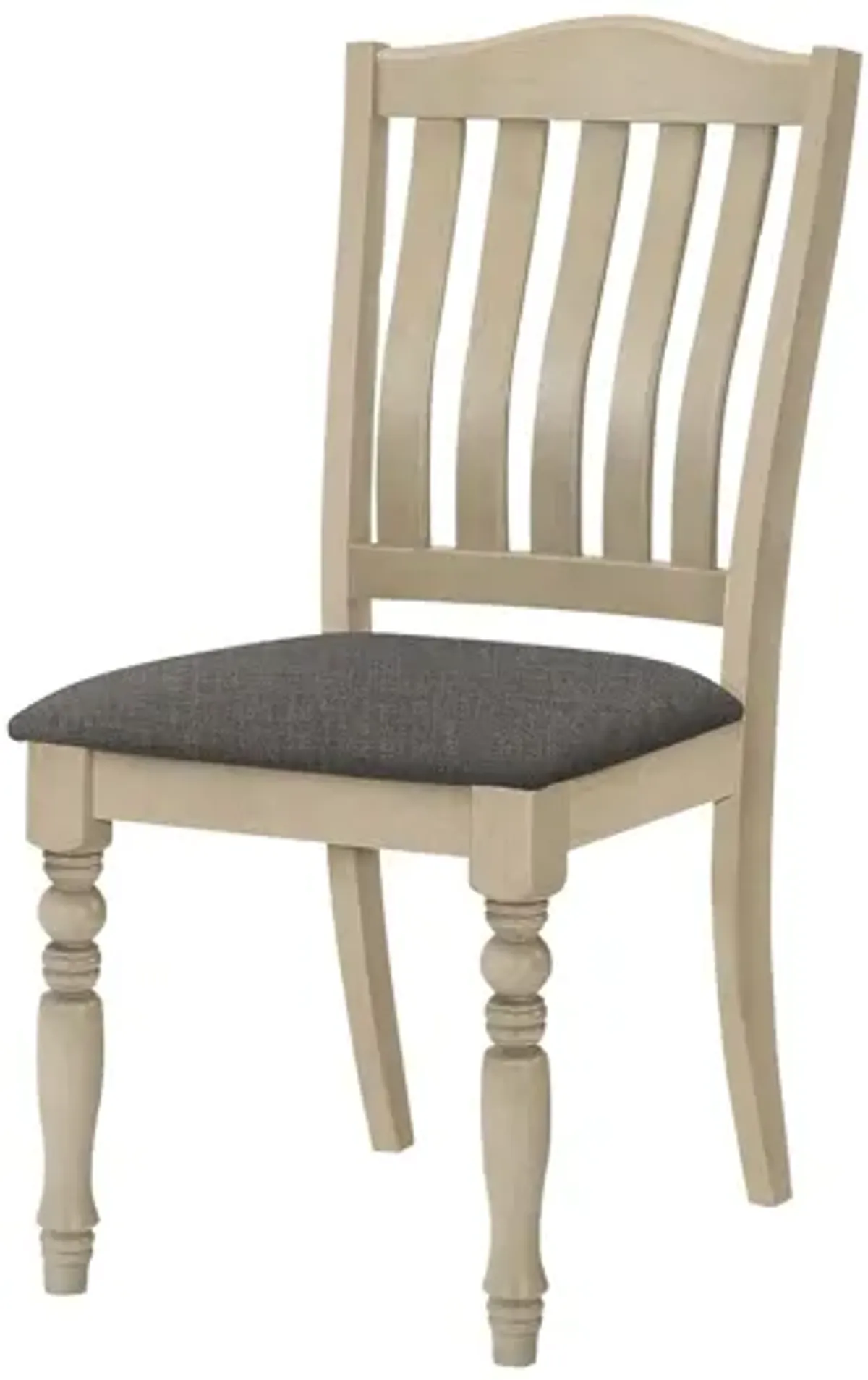 Monarch Specialties I 1392 - 39" Antique Grey Dining Chair (Set of Two)