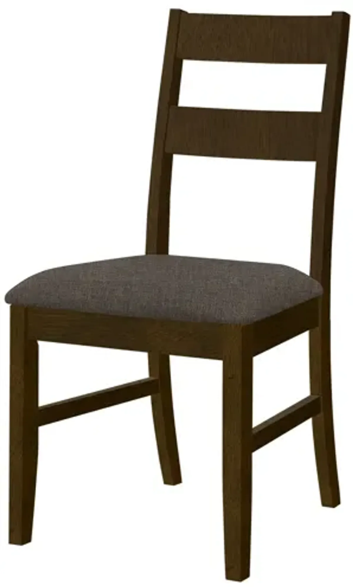 Monarch Specialties I 1396 - 37" Brown Upholstered Dining Chair (Set of Two)