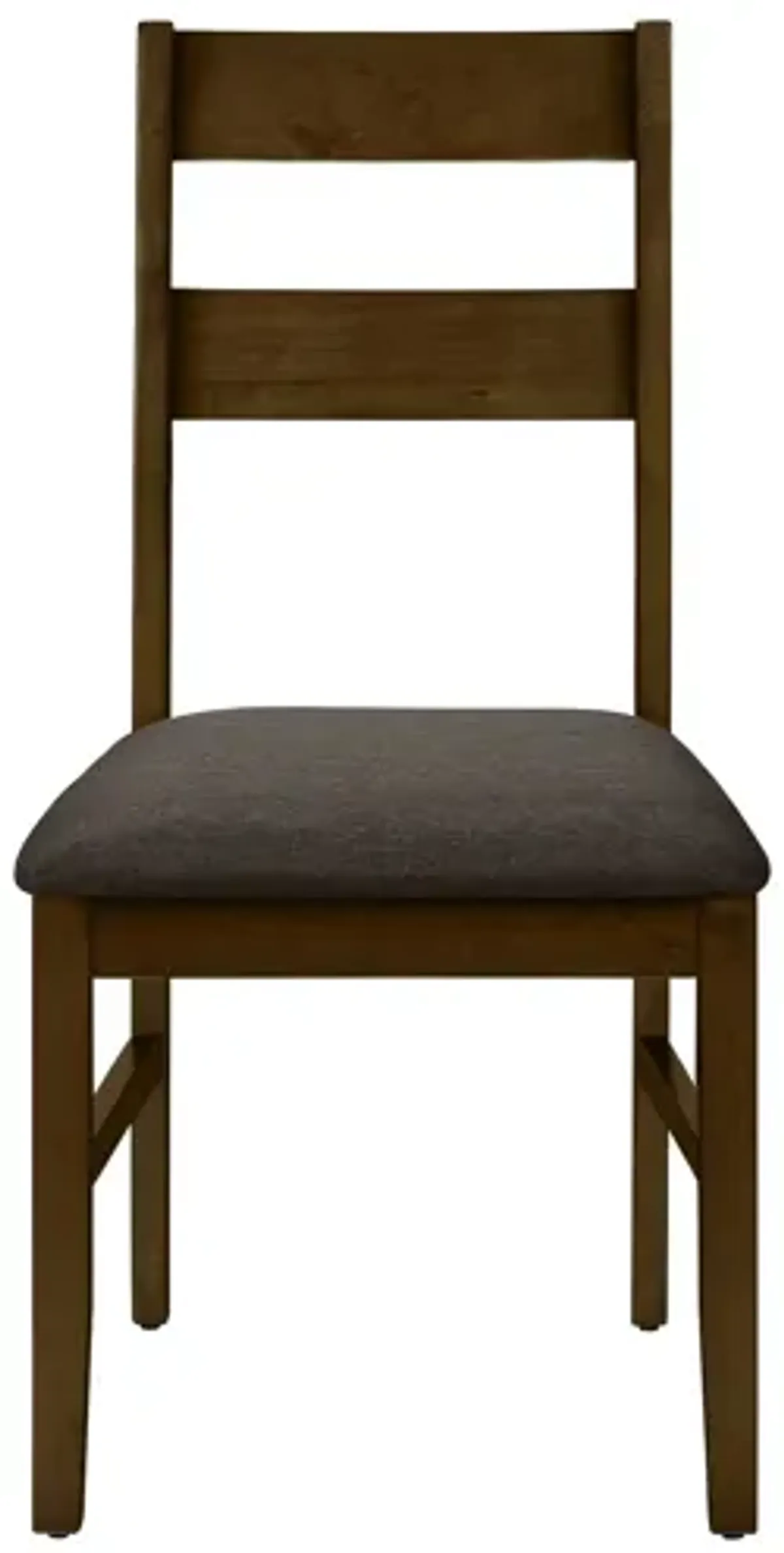 Monarch Specialties I 1396 - 37" Brown Upholstered Dining Chair (Set of Two)
