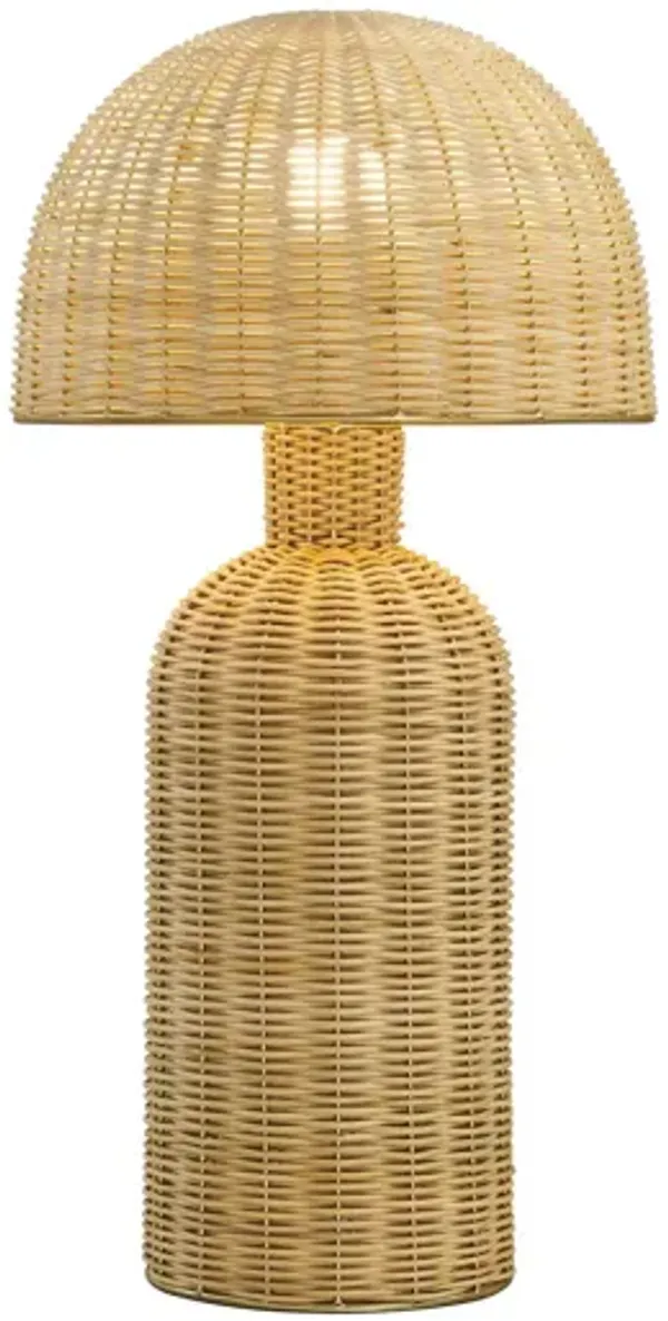 Briar Rattan Table Lamp by Modway