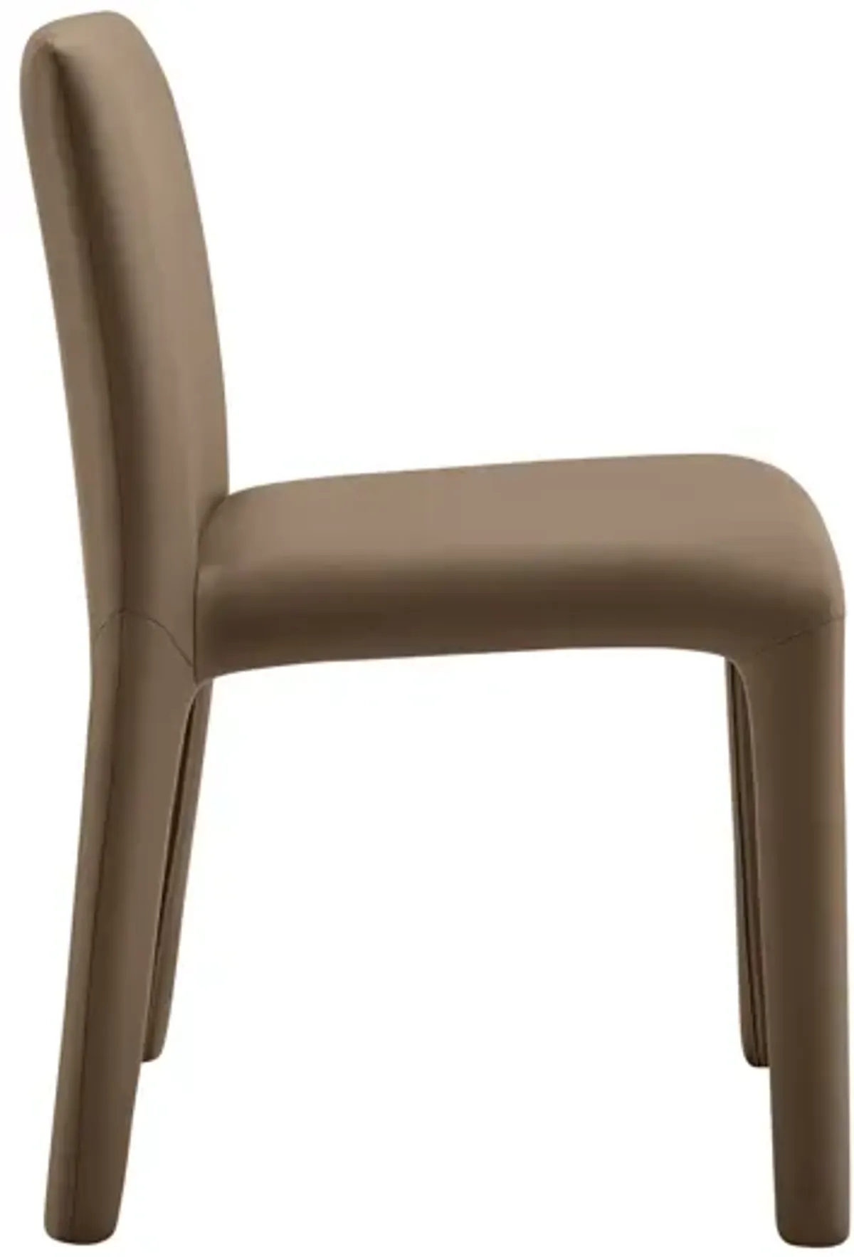 Rhodes Vegan Leather Upholstered Dining Chair by Modway