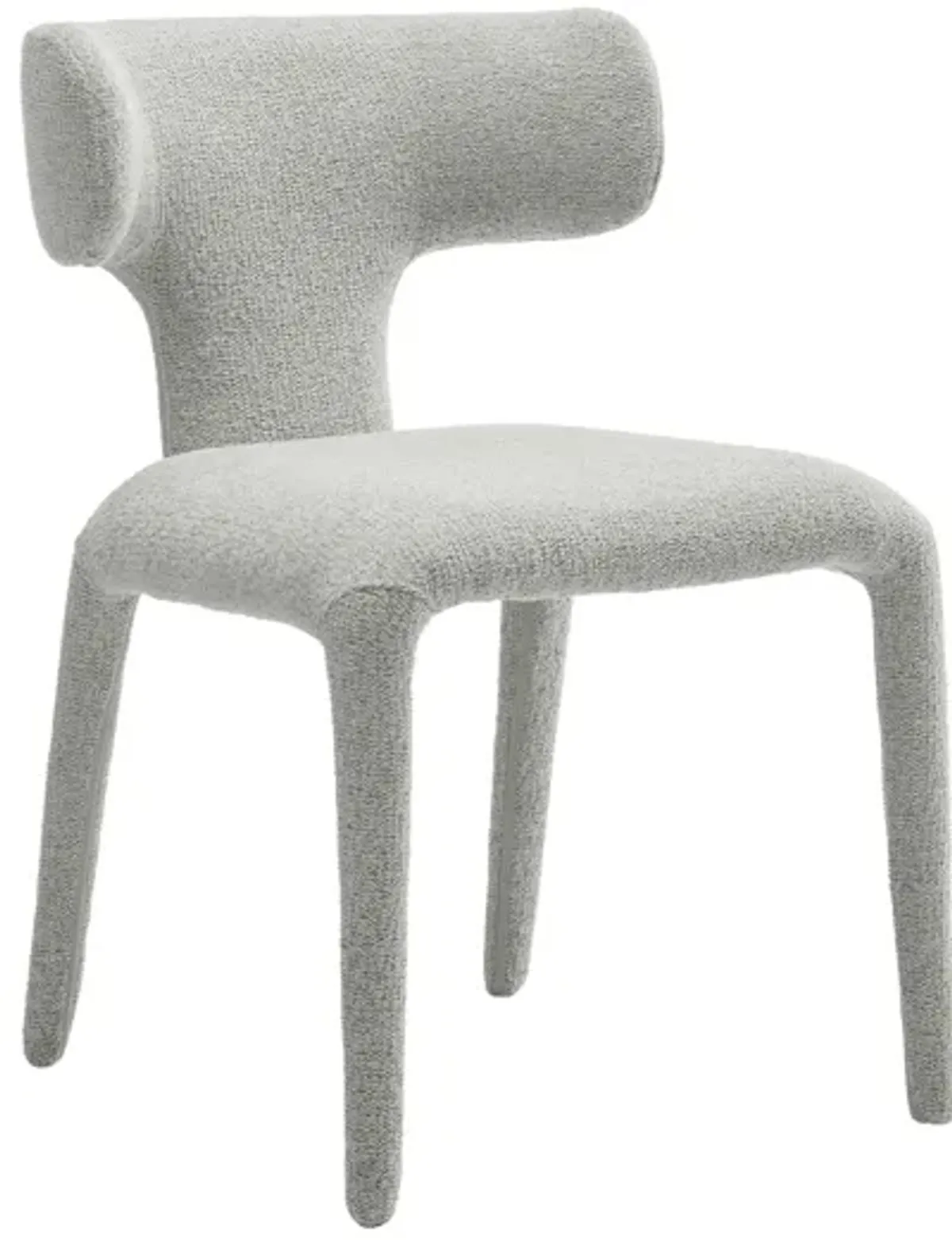 Stellan Curved Back Boucle Upholstered Dining Chair Set of 2 by Modway
